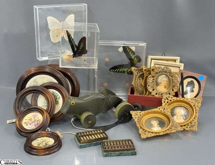 Mini Photo Frames, Display Moths, Butterflies, Wooden Toys image