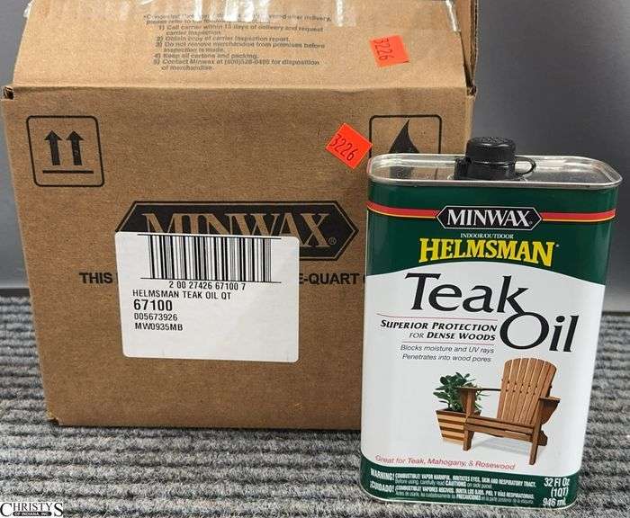 4 Quarts of Minwax Teak Oil Protection image