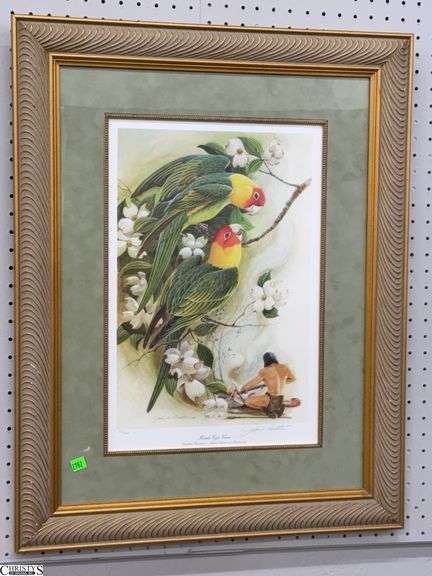 Signed "Birds Eye View" 1998, Numbered 132/250 Measures 23x29" image