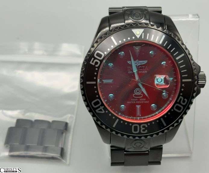 Invicta Grand Diver 26330 Automatic 54mm Watch with Red Dial image