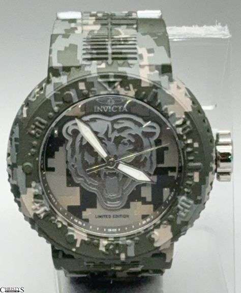 Invicta NFL Chicago Bears Limited Edition 52mm Wristwatch 45113 image