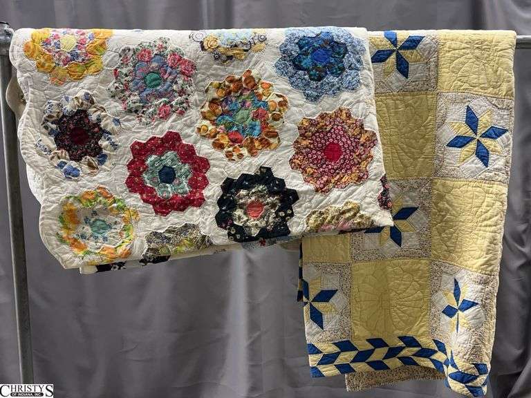 2 Quilts - 68" x 90" approx of largest image