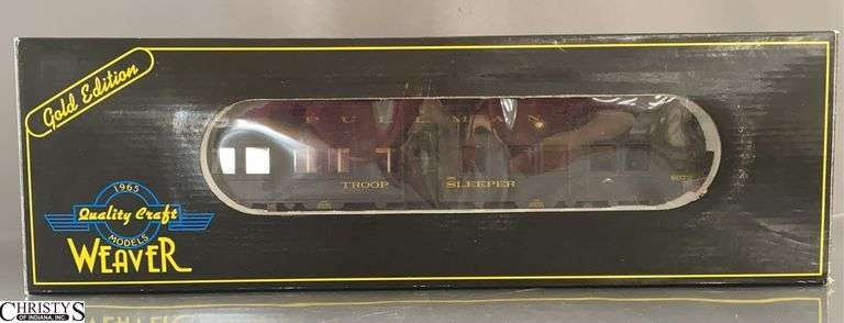 Weaver Models, World War II Troop 2 Rail Troop Sleeper image