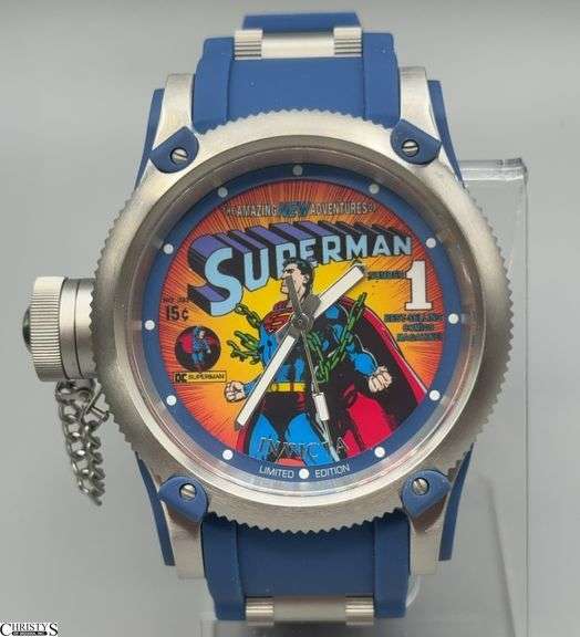 Invicta DC Comics Superman Limited Edition 52mm Watch Model 29348 image
