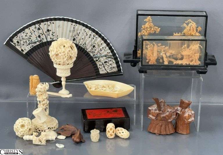 Asian Influence Carvings, Some Damage image