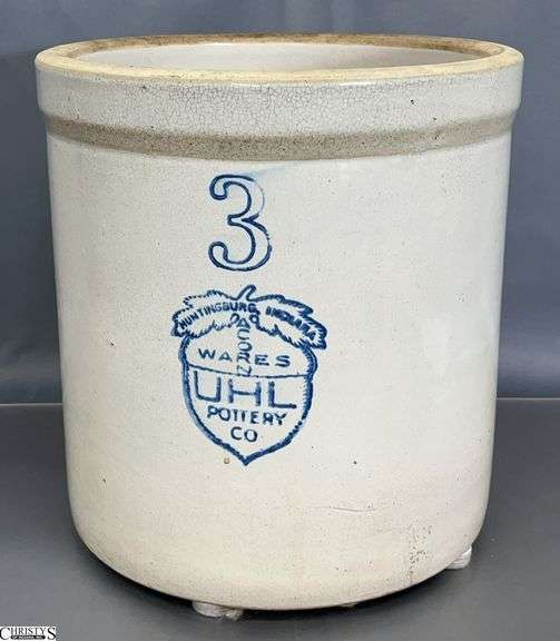 UHL Pottery Co Crock #3 - 10" x 11" image