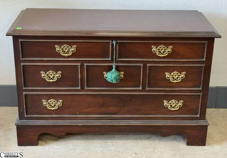 Lane Chippendale Style Cedar Chest - 40" x 17" x 25" image