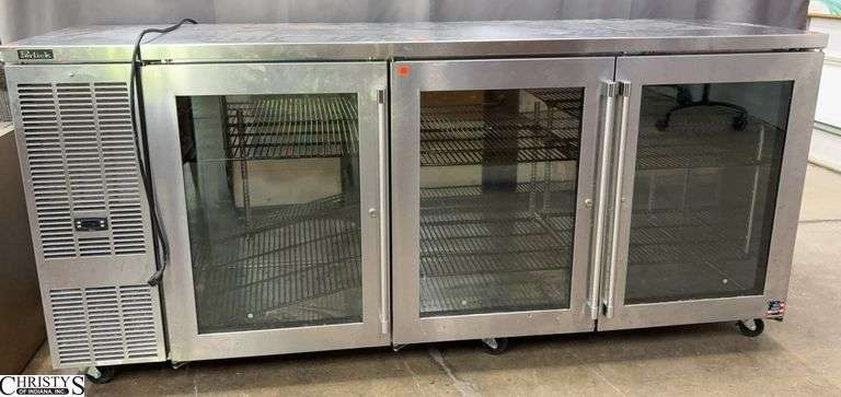 Perlick Commercial Stainless Prep Refrigerator - 84" x 25" x 38" image