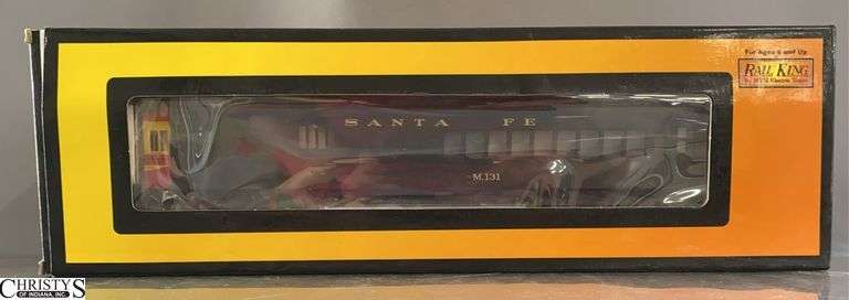 Rail King Santa Fe Doodlebug In Box 30-2135-1 image