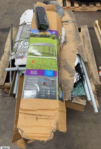 Kennel Covers All Opened Boxes Possibly Missing Pieces image