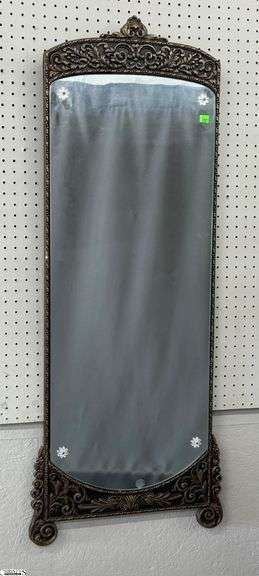 Ornate Frame Wall Mirror - 19.5" x 47" image