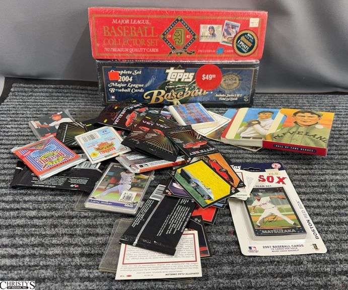 Baseball and Other Cards. 2004 Topps Unopened, 1992 Donruss Unopened image