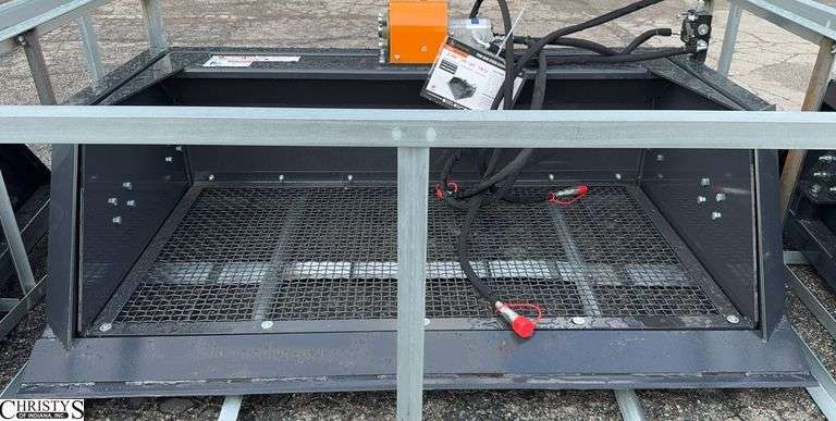 Wolverine SB-12-72W Full Size Skid Steer Screening Bucket image