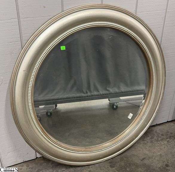Round Wall Mirror, Has Frame Wear 36" image