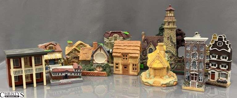 Lighted Villages Houses, Light Hosue, Wall Buildings K's Collection, Post It Holders, Smith Drugs image