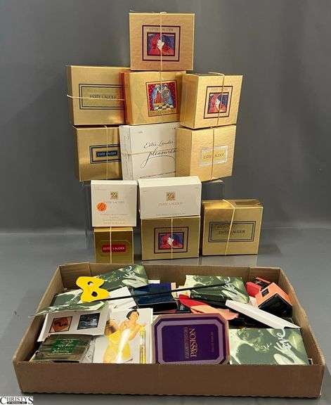 Estee Lauder Boxed Perfumes and Misc Sample Boxes image