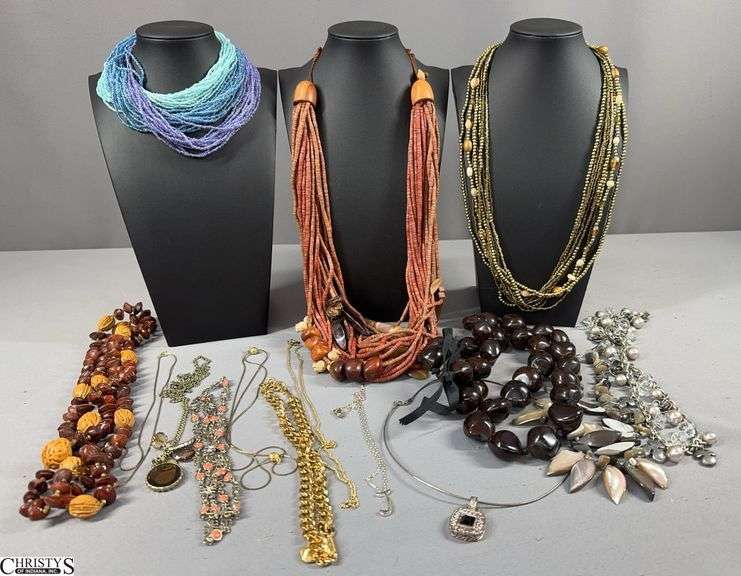 15 Costume Jewelry Necklaces image