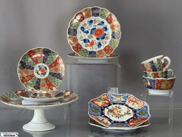 Asian Dishes, Cake Plate 10x4" image