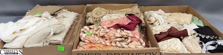 Lace and Doilies, Tapestry and Tie Backs image