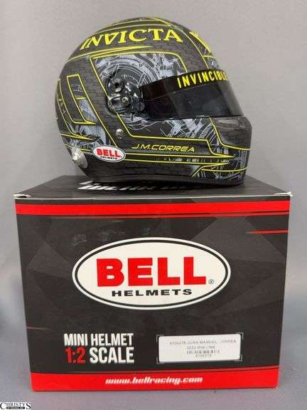 Invicta Bell Racing Helmet Replica J.M. Correa With Box, Watch Is Not Included image