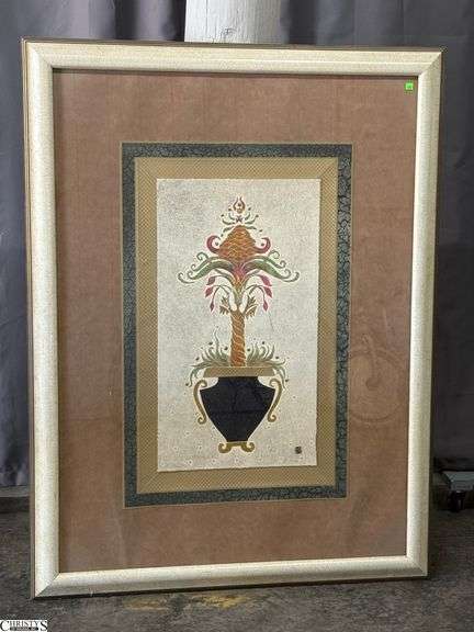 Large Kinder Harris Decorator Print - 44" x 58" of frame image