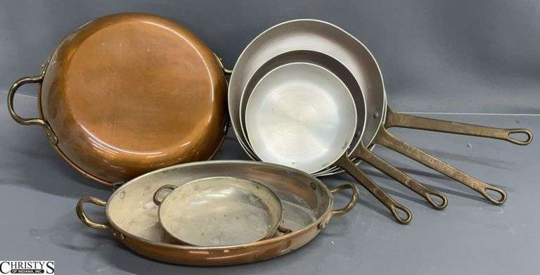 Copper Cookware Largest 10" Round image