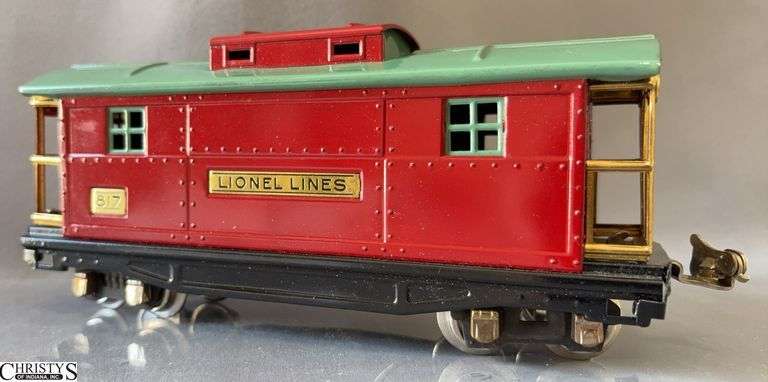 Lionel Lines Refinished Tinplate #817 Red Caboose image