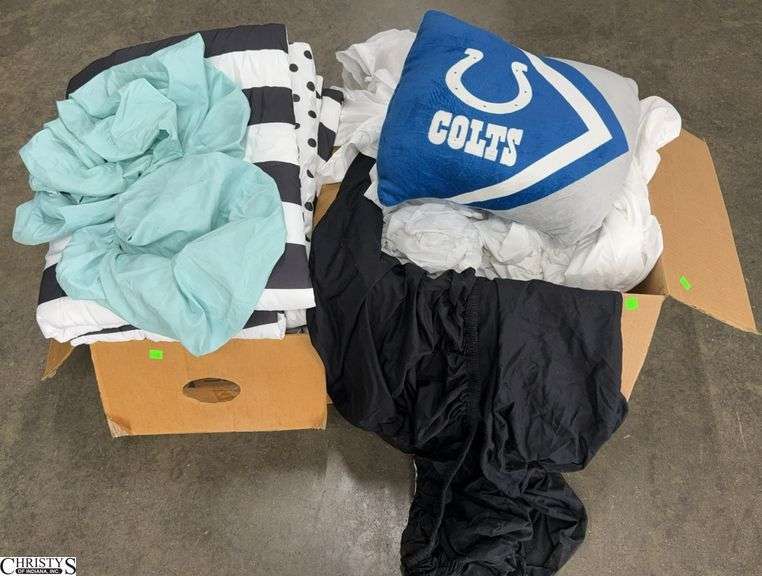 Black and White Bedding, Colts Throw Pillow, From Model Homes image