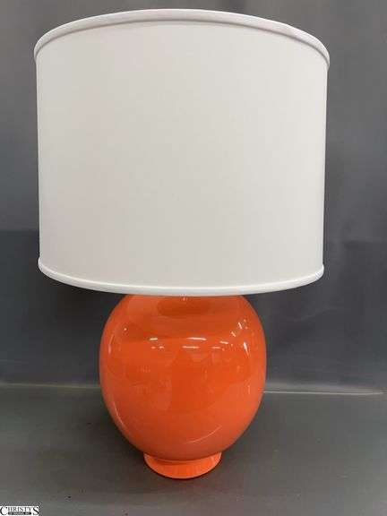 Coral Table lamp with White Shade 28" image