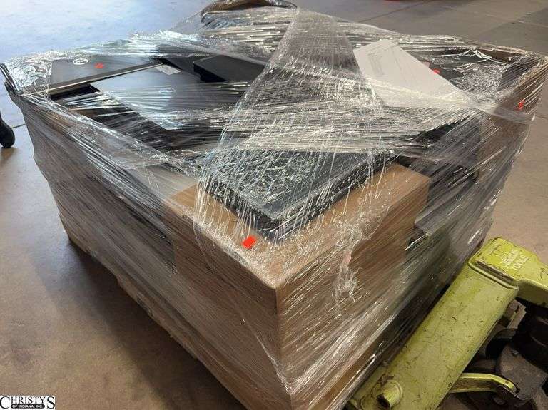 Pallet of Surplus Laptops and other Computers. Lost in Photos Has Not Been Verified image