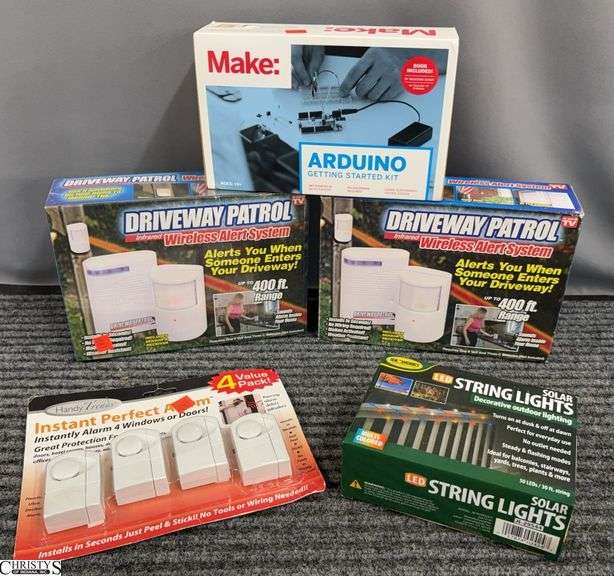 Driveway Alarms, Window Alarms, Ardunio Getting Started Kit image