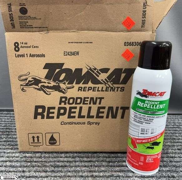 6 Cans of Tomcat Rodent Repellent image