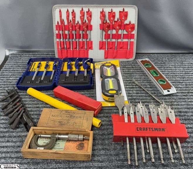 Hole Saw Bits, Level, Light, Micrometer, Bits image