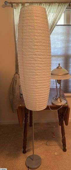 2 Modern Style Lamps - 70" of tallest image