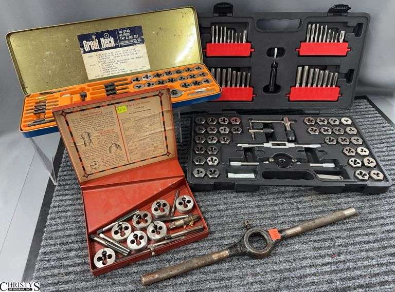 Tap and Die Sets Some Pieces Missing image