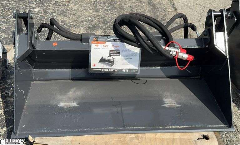 Wolverine MCB-11-48W Mini Skid Steer Combination Bucket image