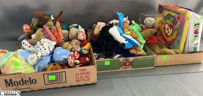 Ty Beanie Babies Collectibles, Malcom Bear Zippered Storage image