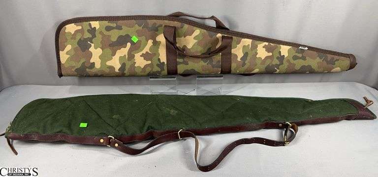 2 Fabric Long Gun Cases.  Boyt and Allen are the Makers image