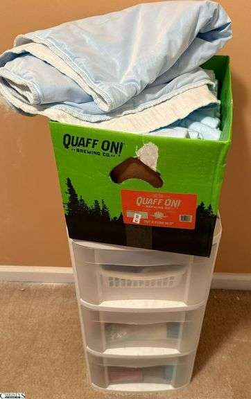 Medical Home Health care, sterilite three drawer storage bed pads, and wound care PPE image