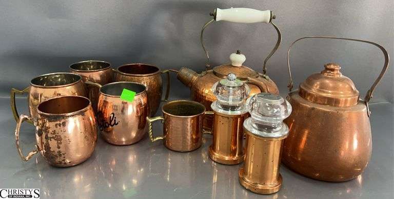 Copper Pots, Salt and Peppers, Moscow Mule Mugs image