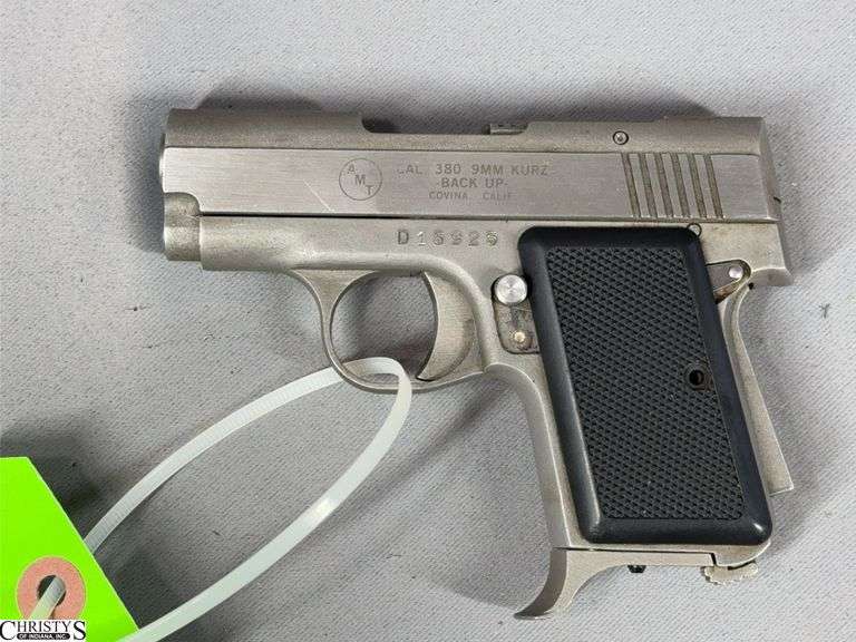 AMT Back Up Pistol cal. 380 (9mm Kurz) SN: D15925 image