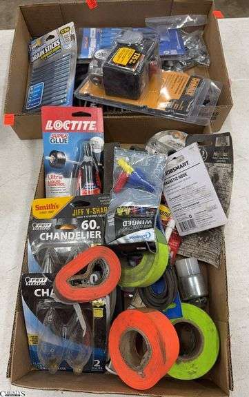Tools, Light Bulbs, Glue, Other Household Items image