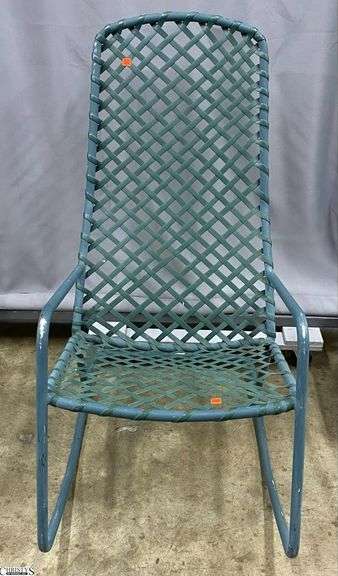 Brown Jordan Patio Rocker - 41" T - 18" S - shows wear image