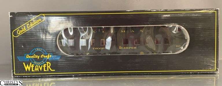 Weaver Models, World War II Troop 3 Rail Pullman Troop Sleeper image