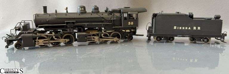 United Scale Models HO 2-6-6-2 Sierra RR Steam Loco #38 and Tender In Box image