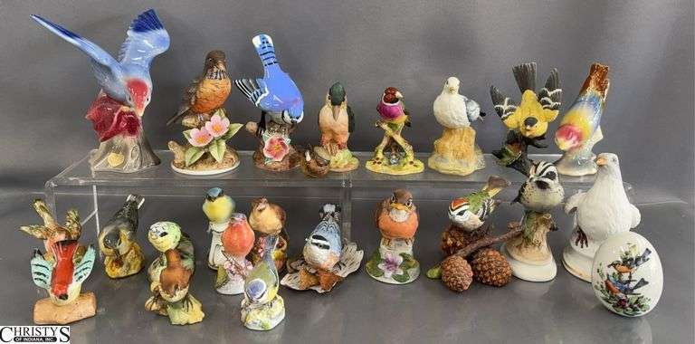 Bird Collector Figurines, lenox, italy, andrea, avon, Tallest Royal Copley 7" image