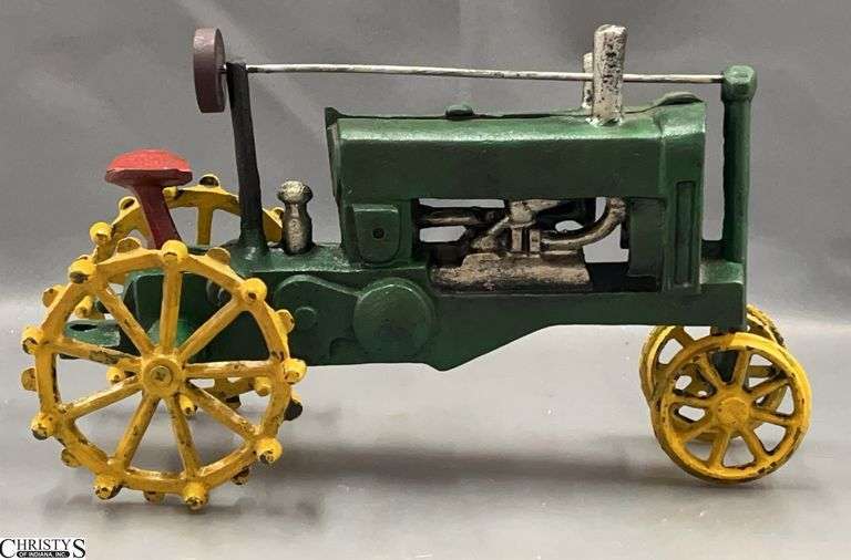 Cast Iron Tractor Model - 12" x 6.5" image