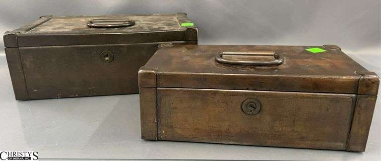Bronze Storage Boxes Larger Measures 11.5x7x4" image