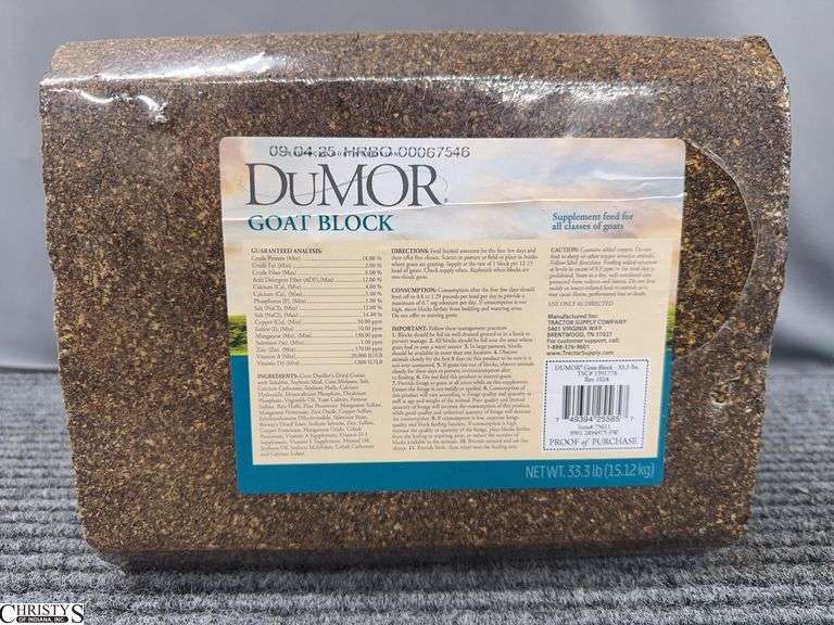 DuMor Goat Block 33.3lbs image