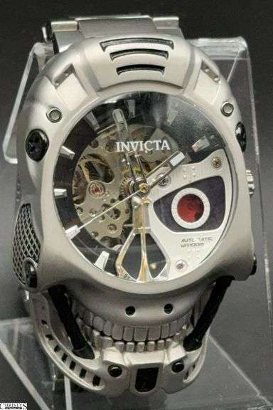 Invicta Model 42581 Automatic Skeleton Skull 51mm Watch with Case image